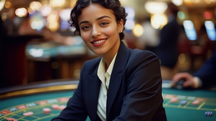 Multi-game dashboard showing sports, slots, and live dealer options